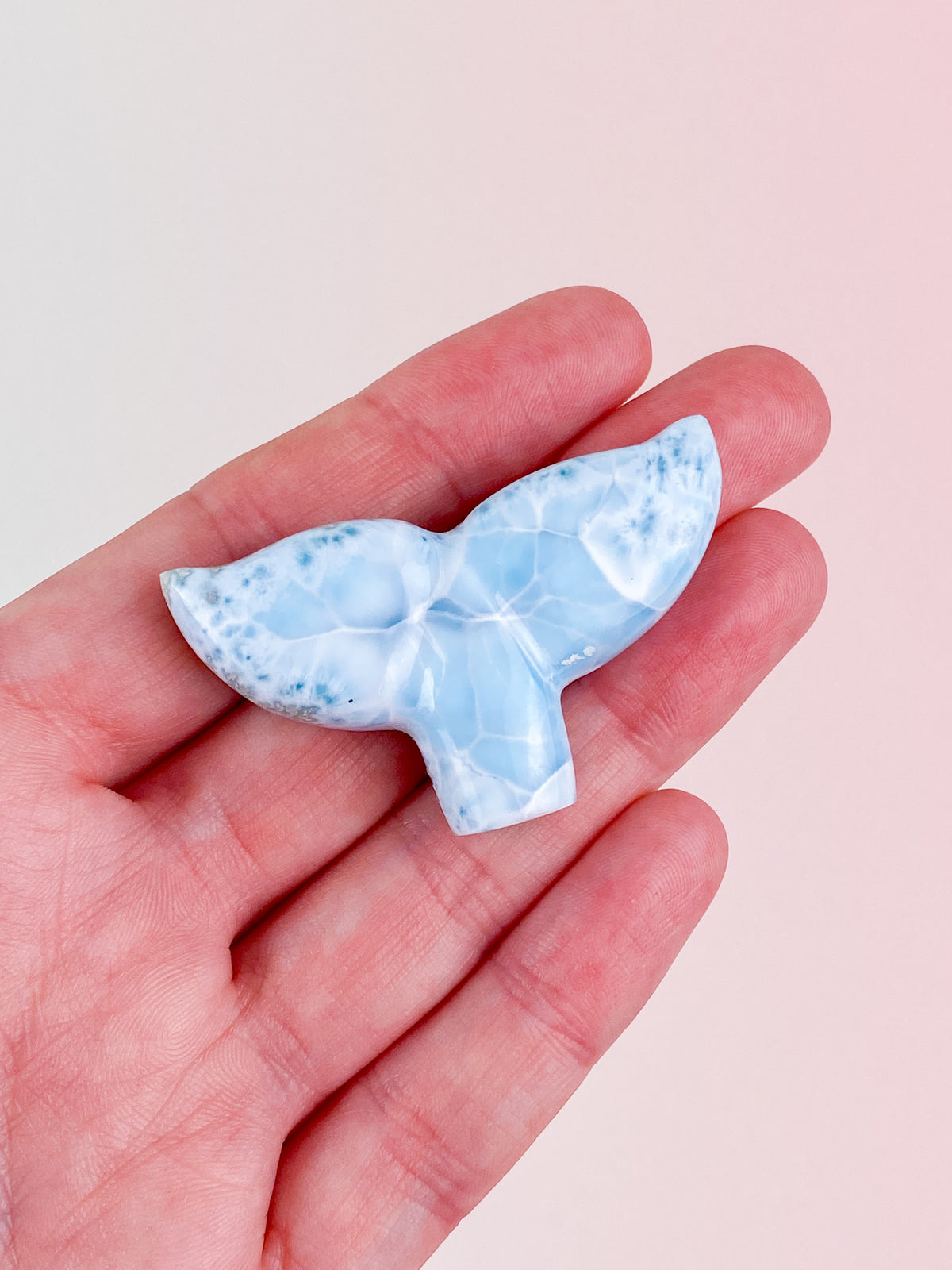 Larimar Whale Tail - Exklusiv kvalitet (nr 28)