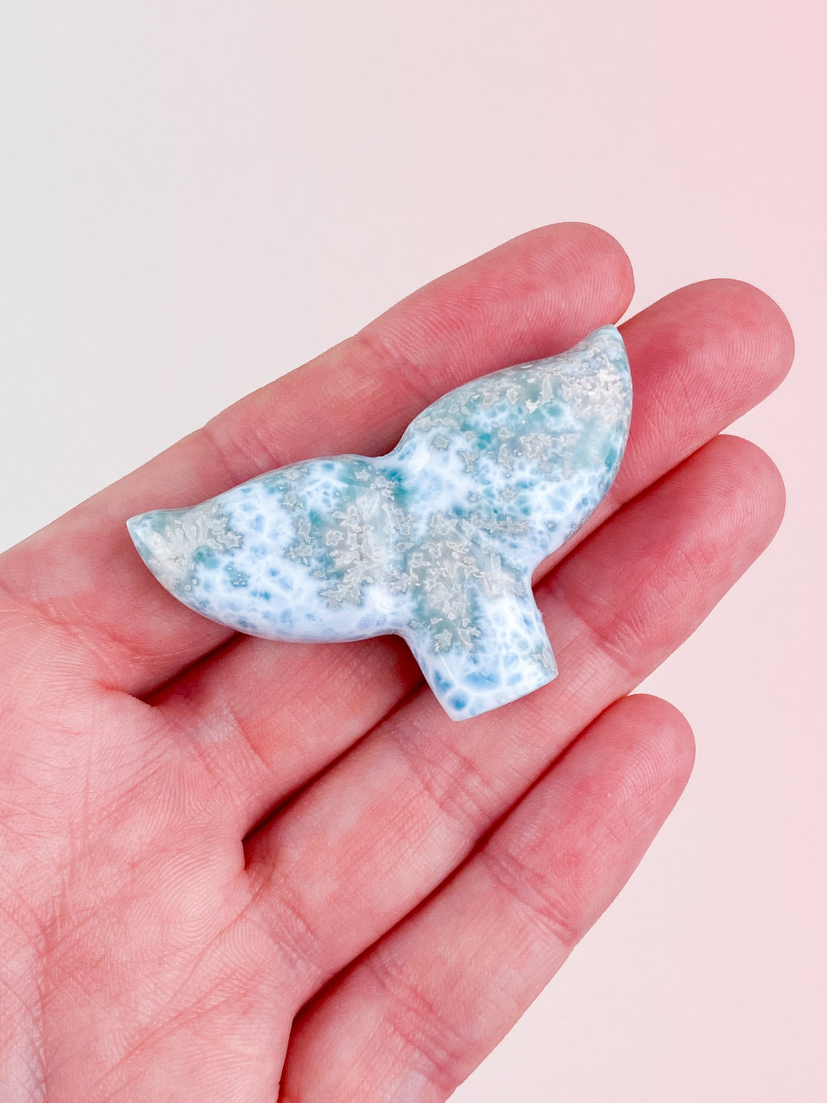 Larimar Whale Tail - Exklusiv kvalitet (nr 28)