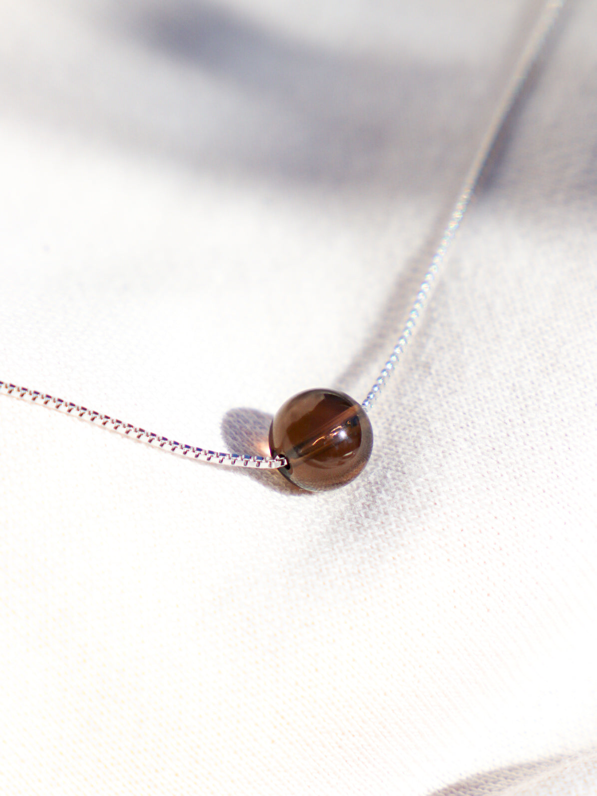 Akvamarin - Petite Heart - Guld