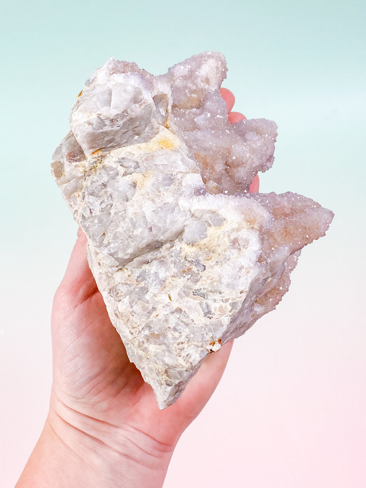 Jätte Spirit Quartz Cluster (nr 27)