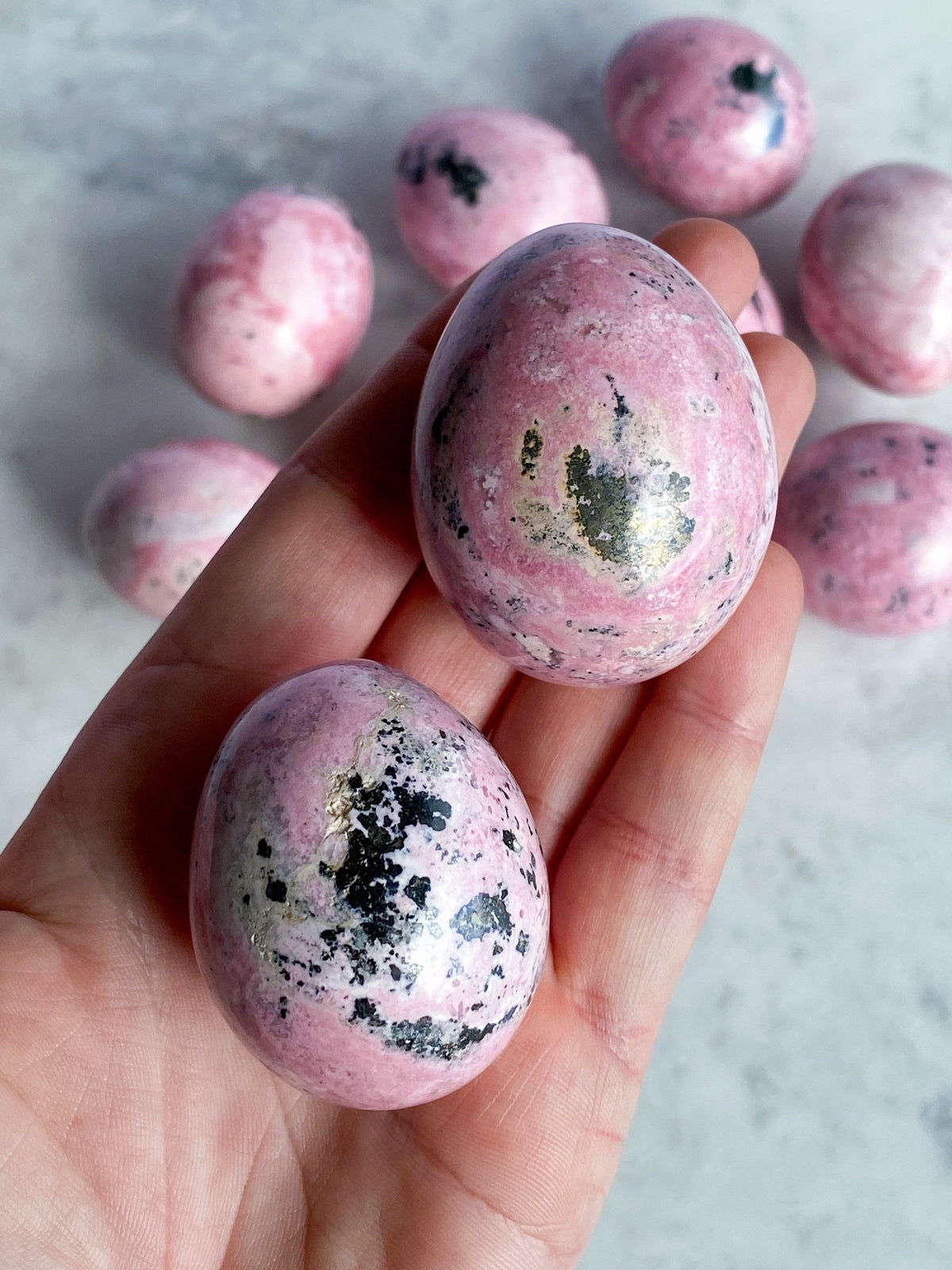Rhodochrositägg
