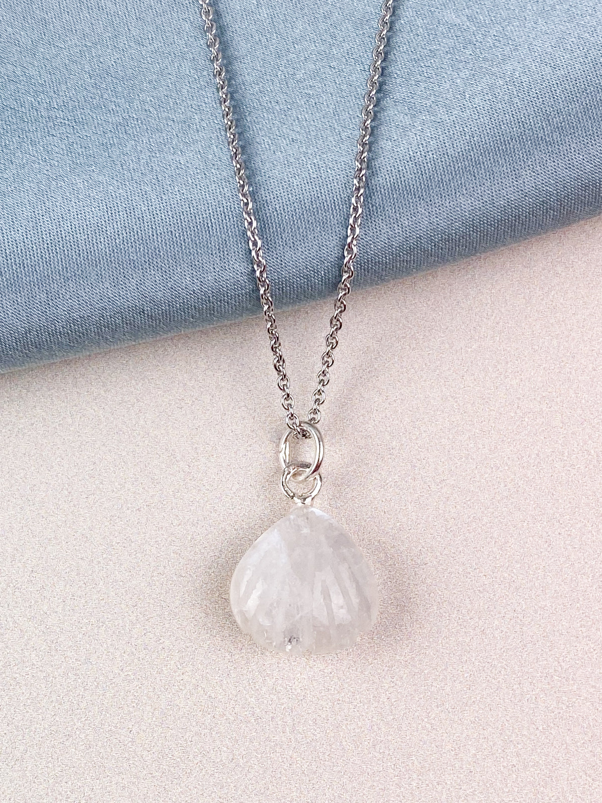 Snäckhalsband - Silver