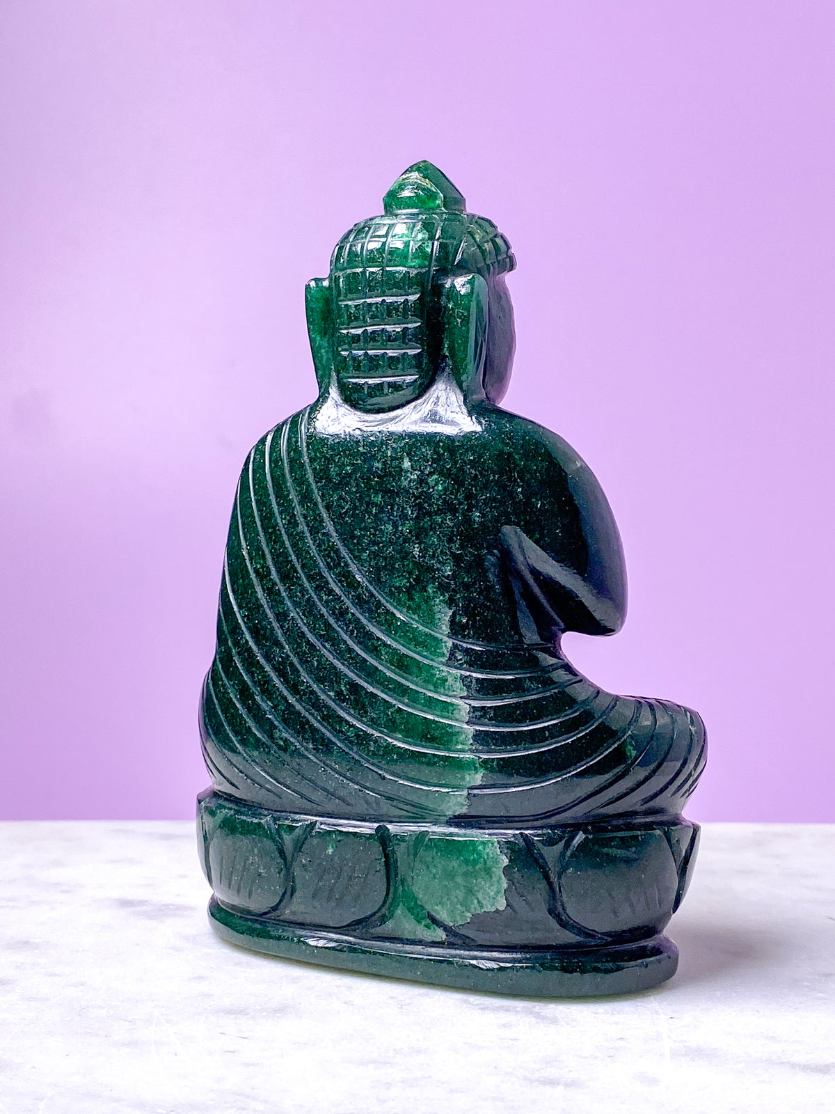 Grön aventurin-buddha (nr 2)