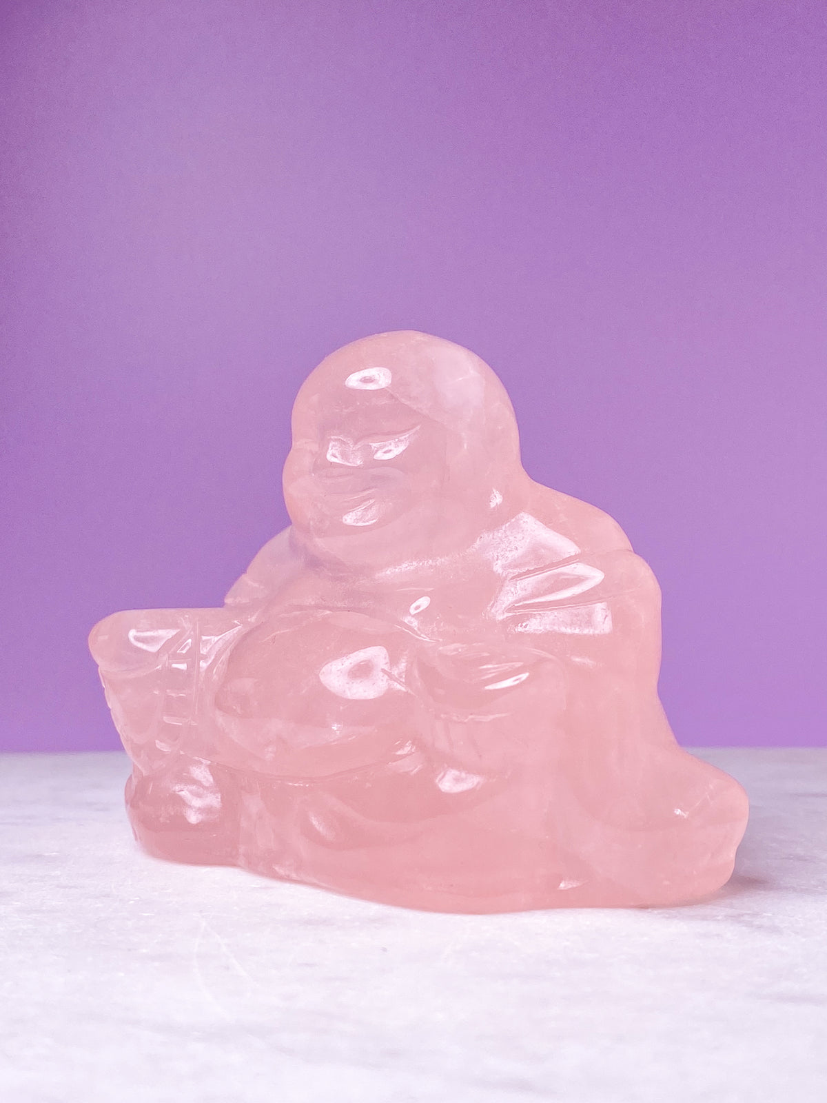 Rosenkvarts Buddha