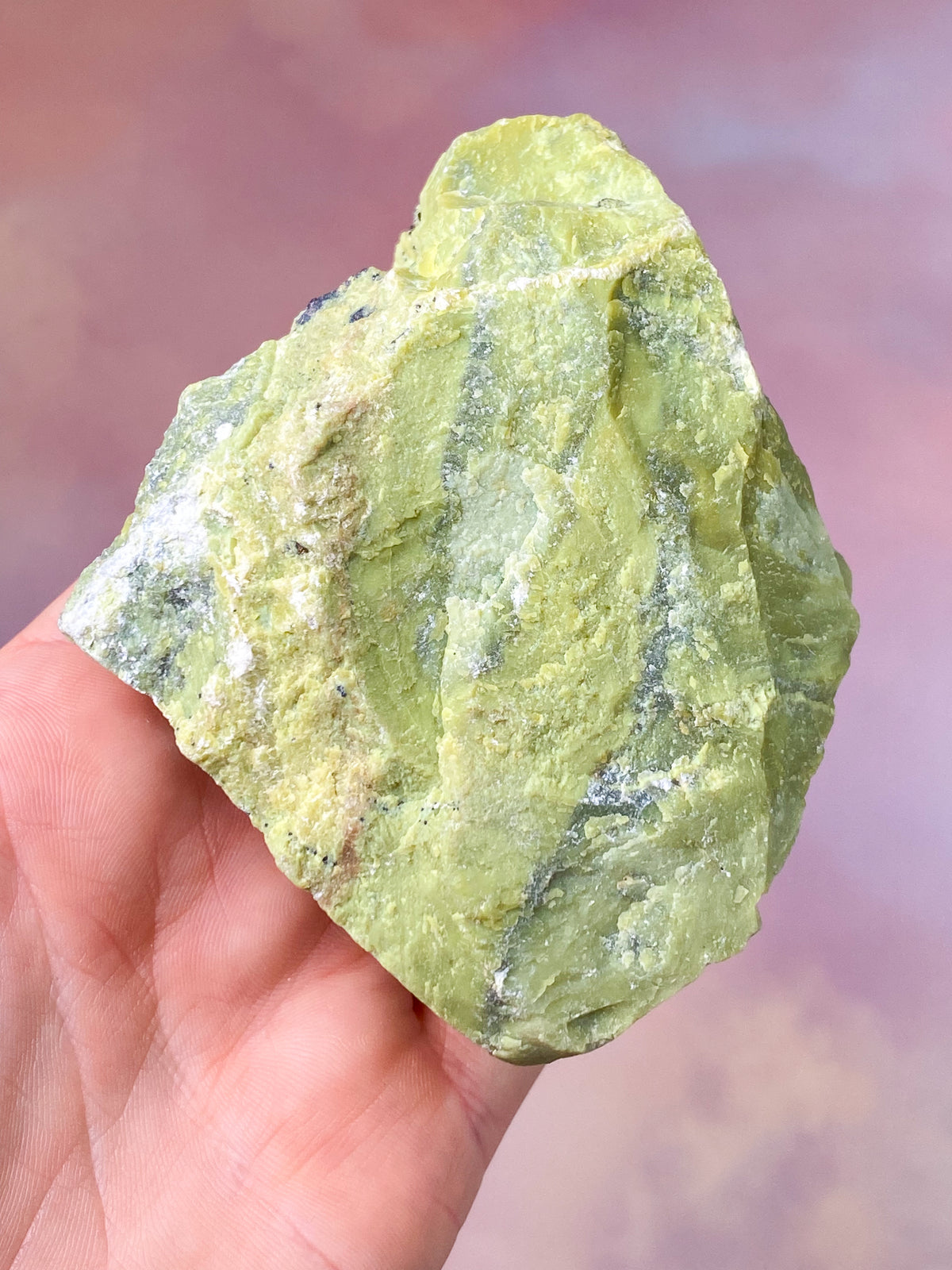 Serpentin med pyritråvara (nr 4)