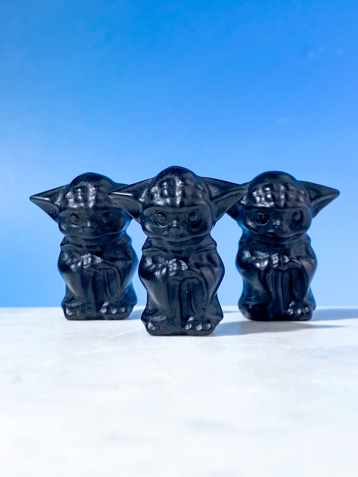 Obsidian Yoda (Mini)