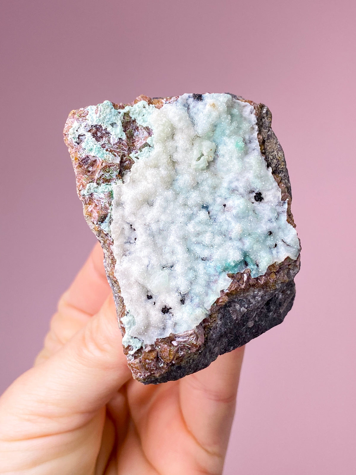 Druzy Chrysocolla-kluster (nr 14)
