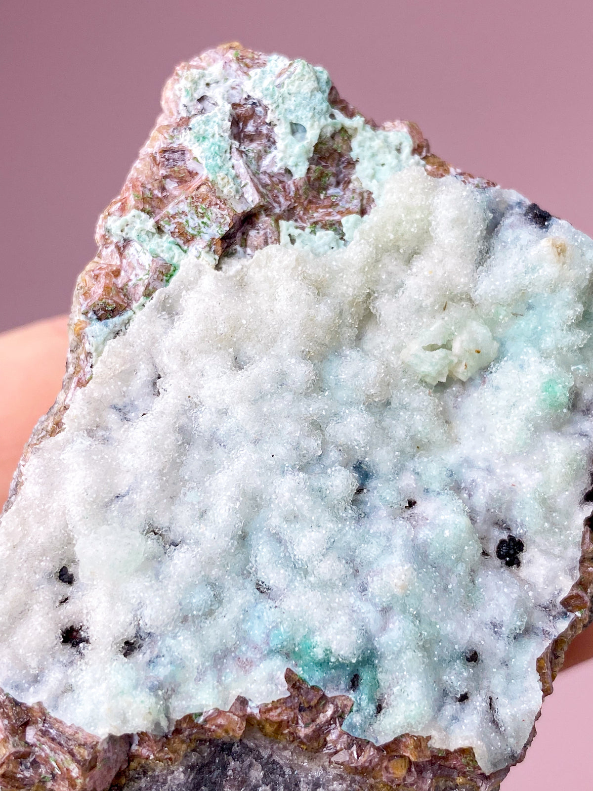 Druzy Chrysocolla-kluster (nr 14)
