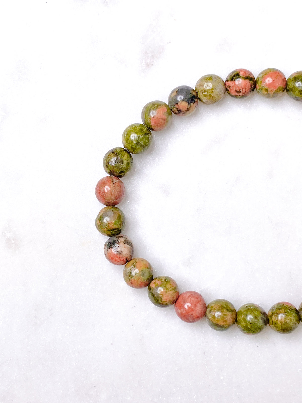 Unakite armband
