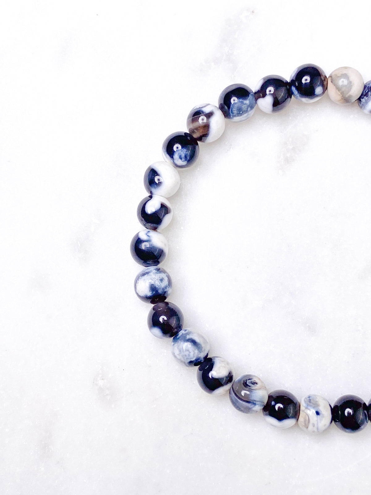 Orchid Agat Armband