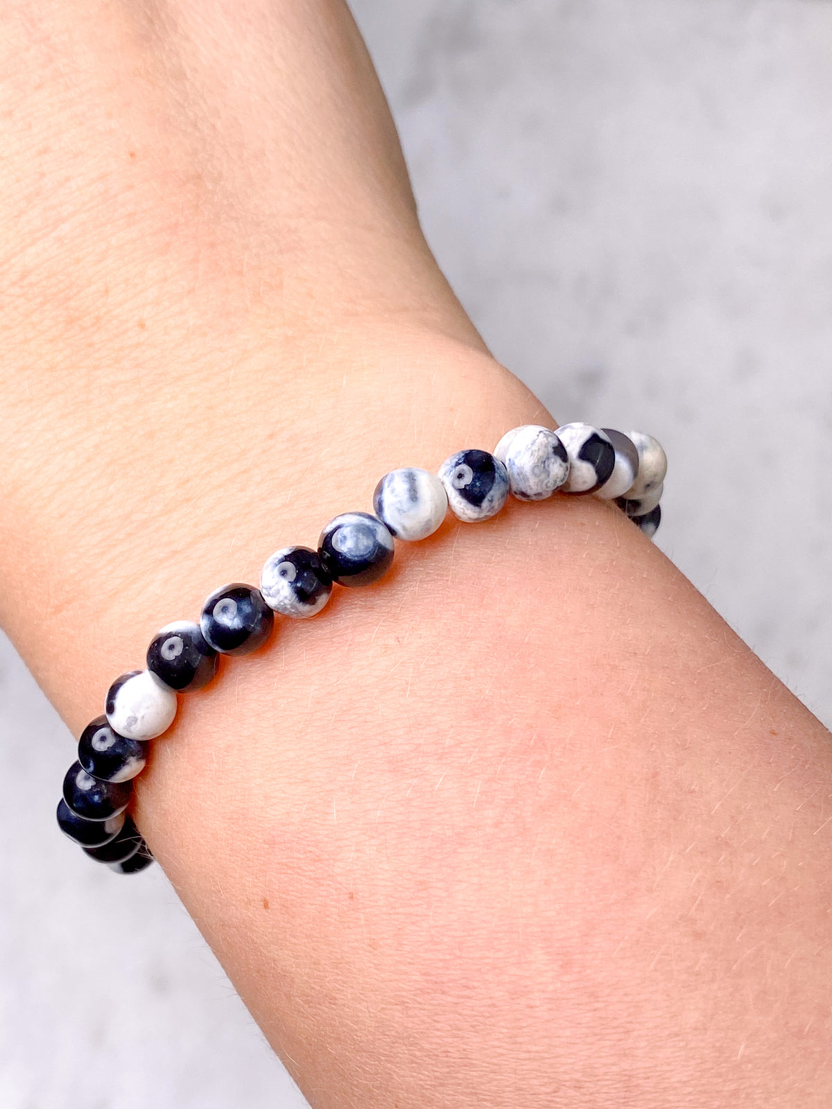 Orchid Agat Armband