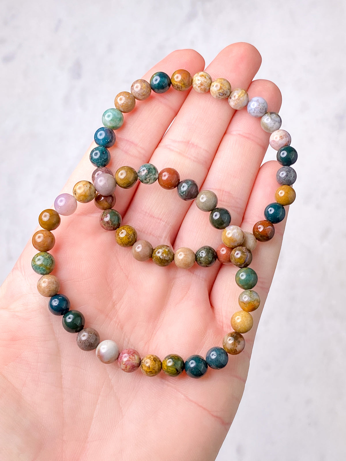 Ocean Jaspis Armband