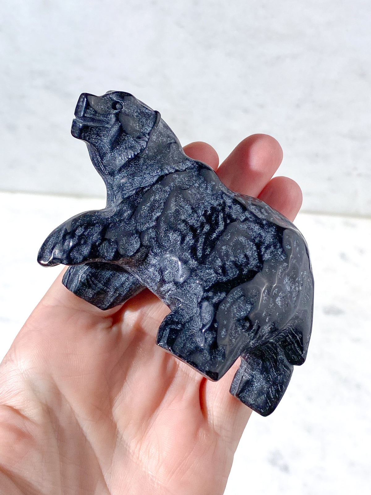 Svart Obsidianbjörn