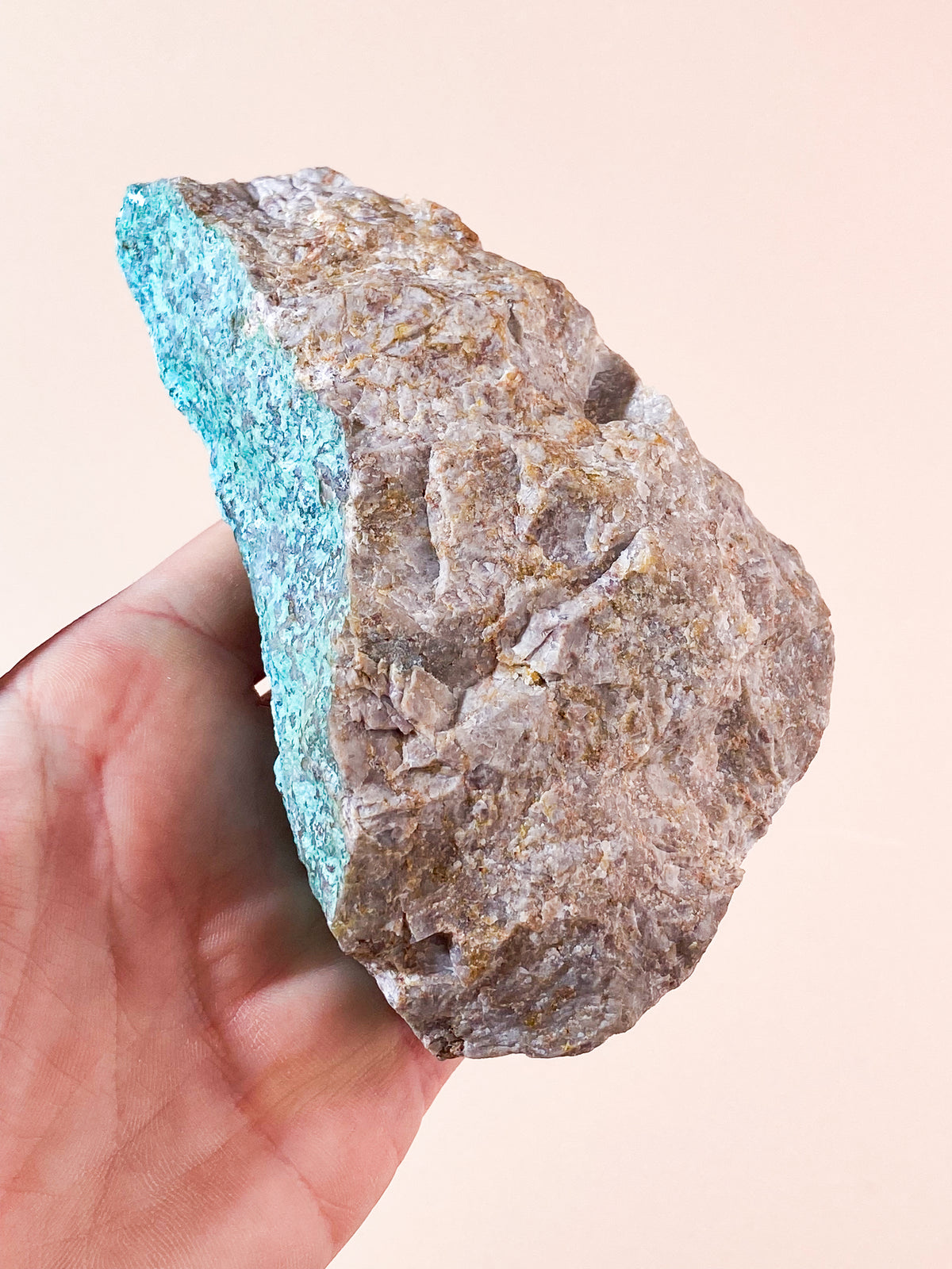 Druzy Pseudo Krysokolla (Nr 35) Extra kvalitet