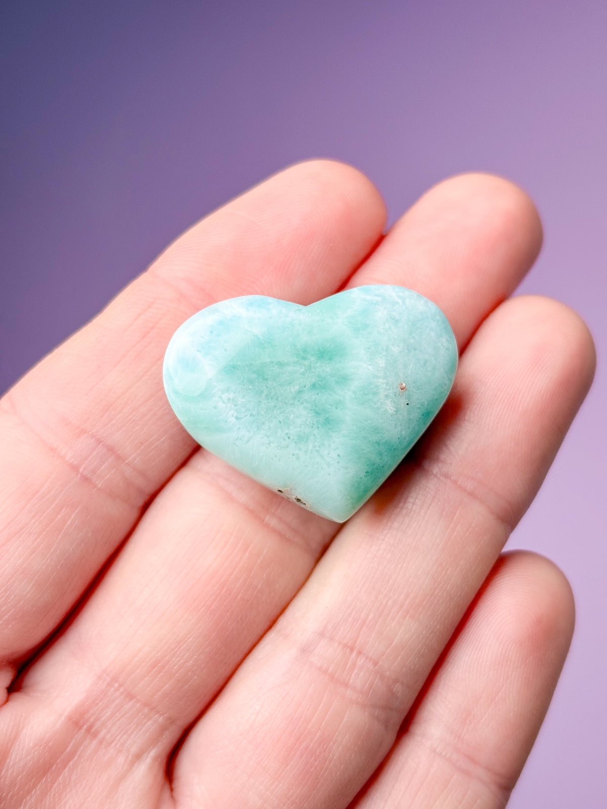 Larimar Heart (nr 8) Exklusiv kvalitet