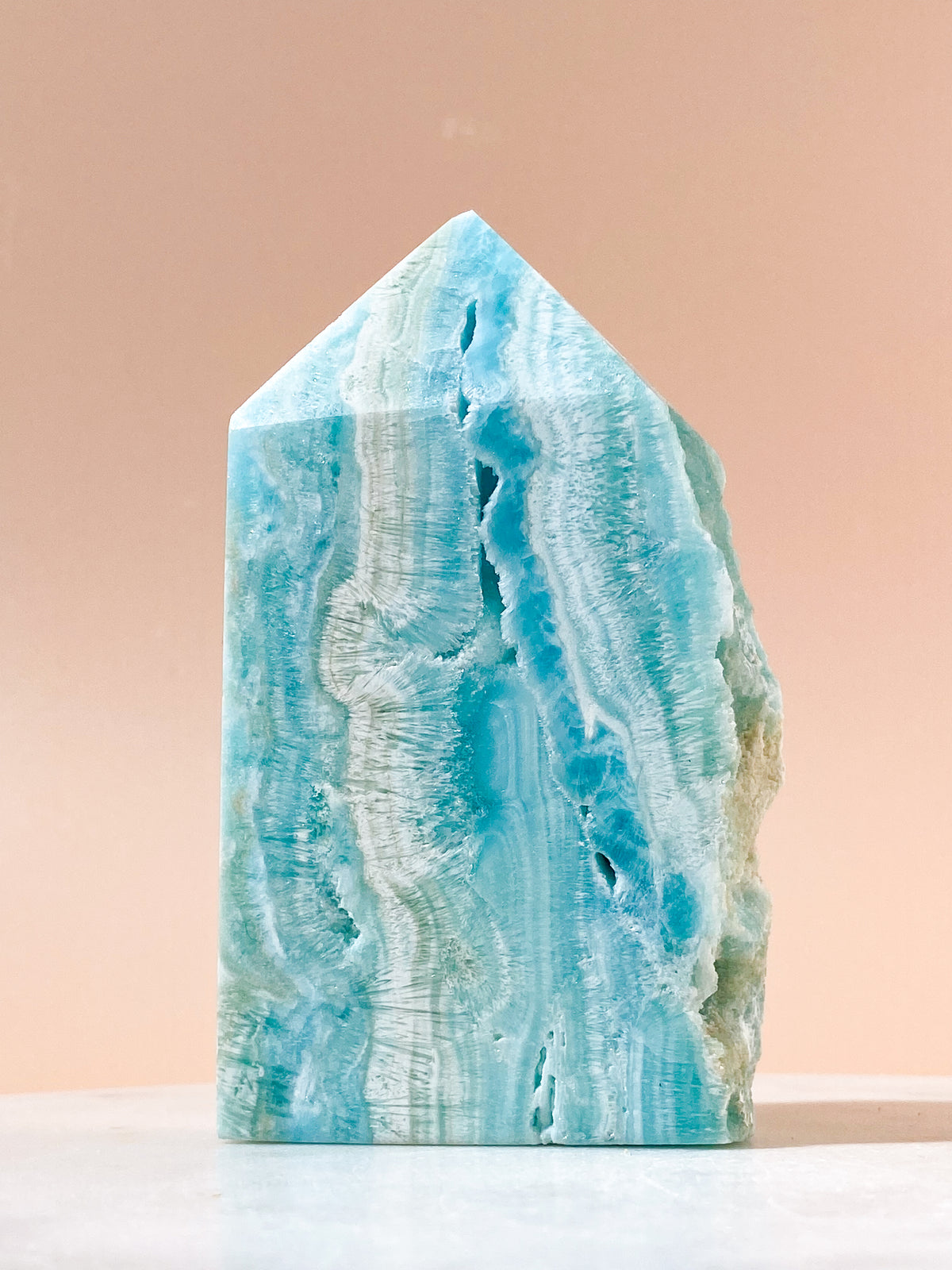 Blå Hemimorphite Torn (Nr. 2)