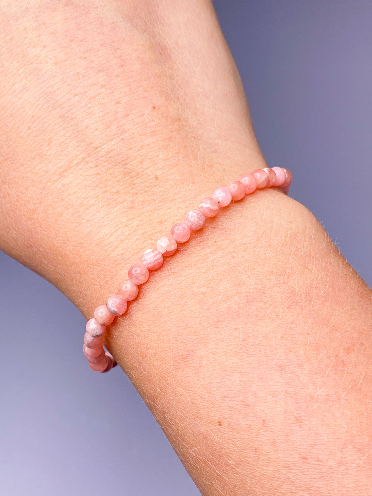 Rhodochrosit armband