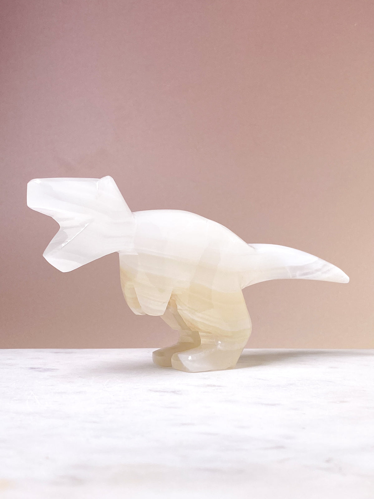Vit onyx T-rex (nr 3)