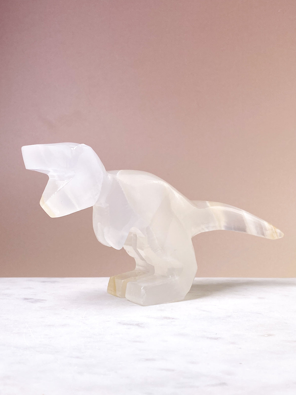 Vit onyx T-rex (nr 5)