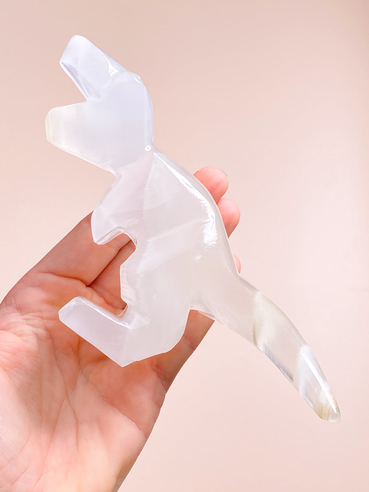 Vit onyx T-rex (nr 5)