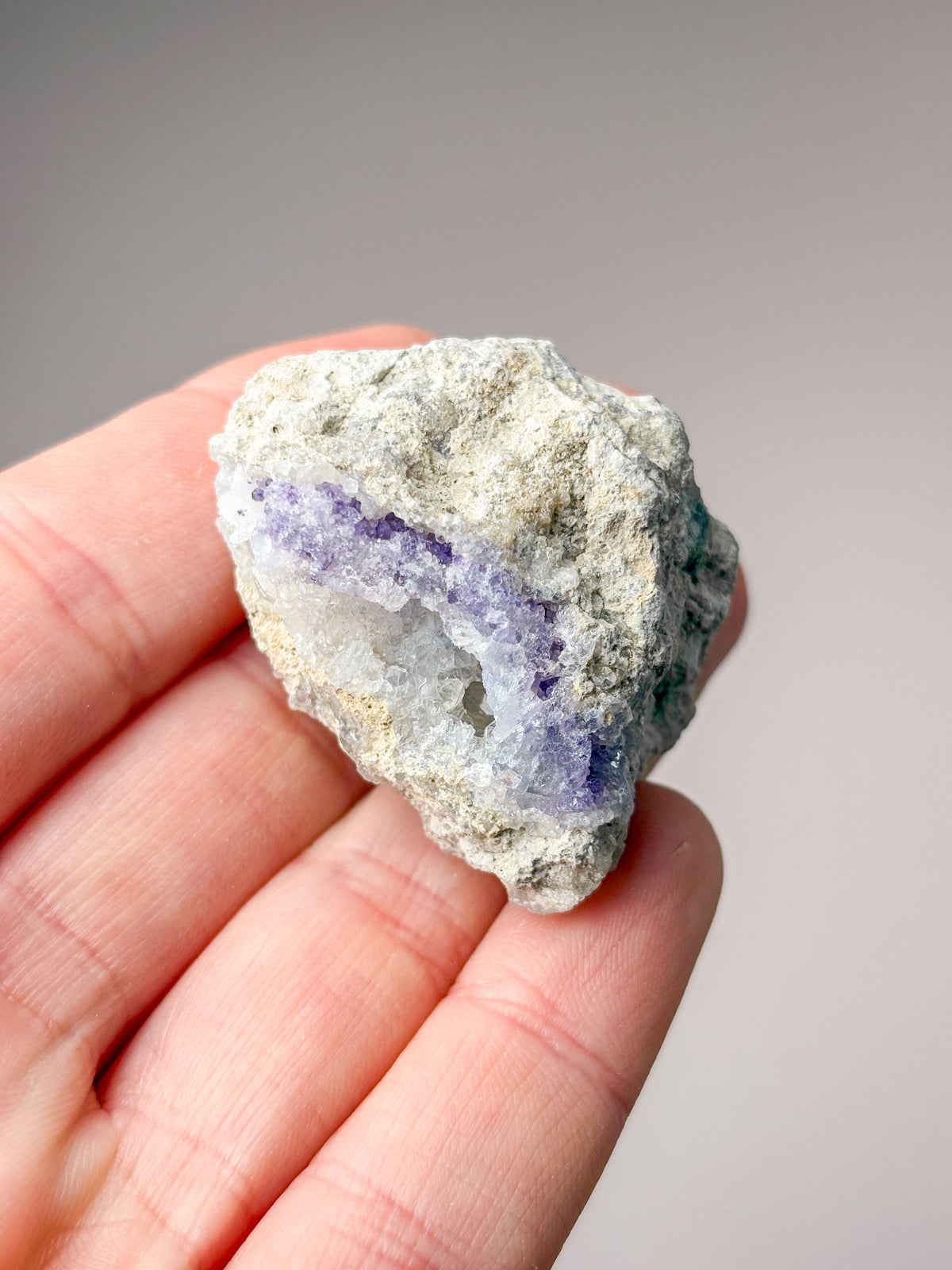 Spirit Flower Geode (nr 2)