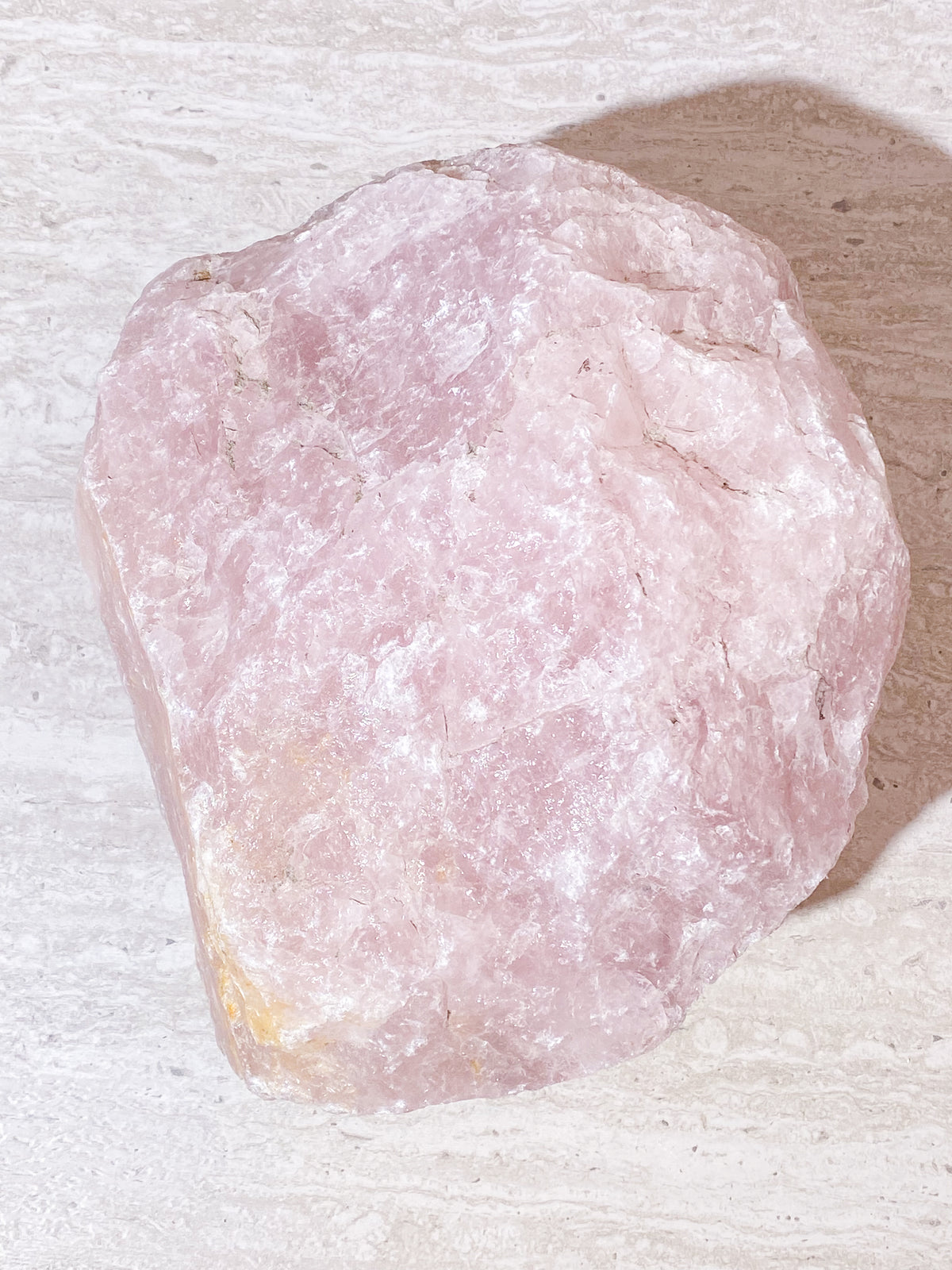 Jättestor Rå Rosenkvarts (Nr. 9) 11,9 kg.