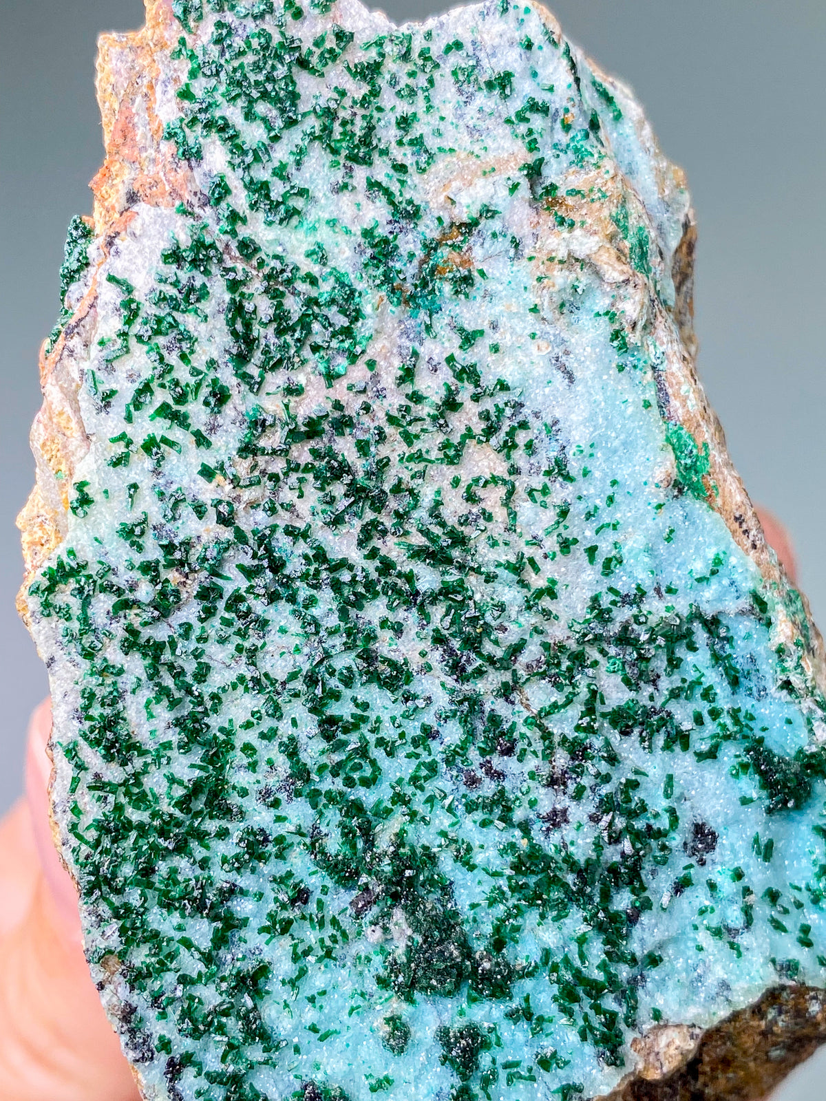 Druzy Chrysocolla-kluster (nr 2)