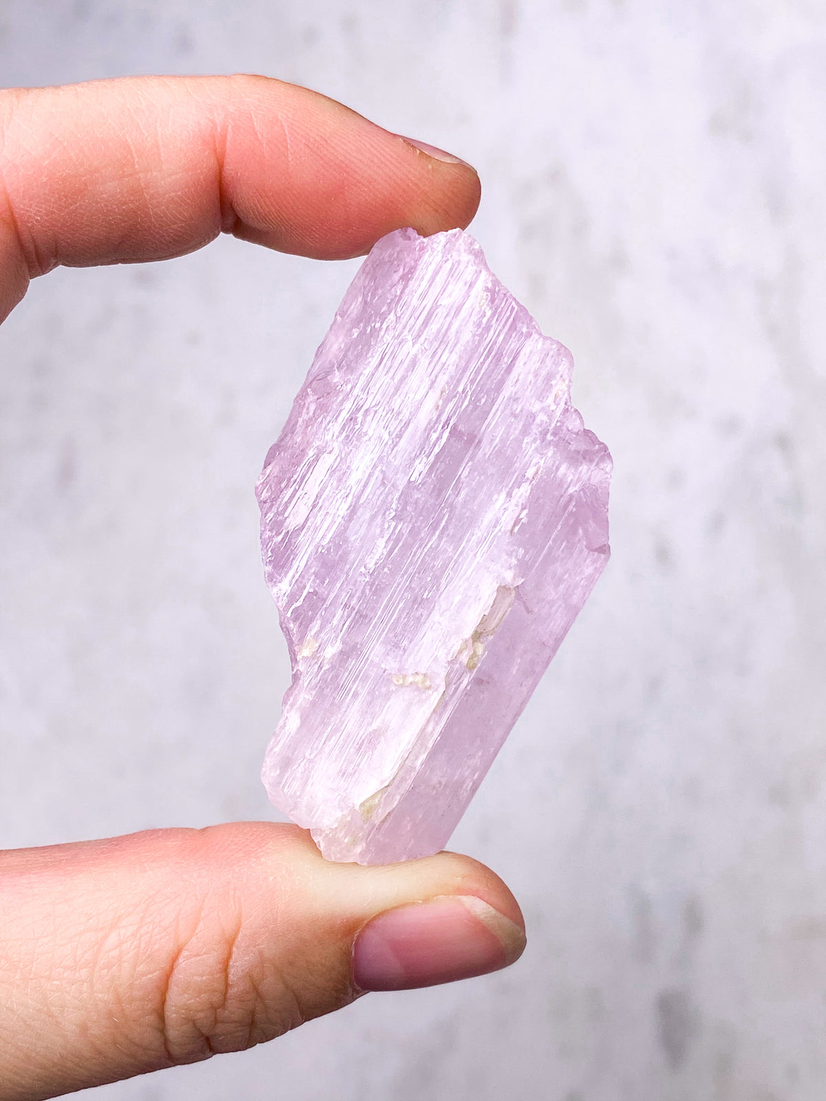 Kunzite Raw (nr 1) Exklusiv kvalitet