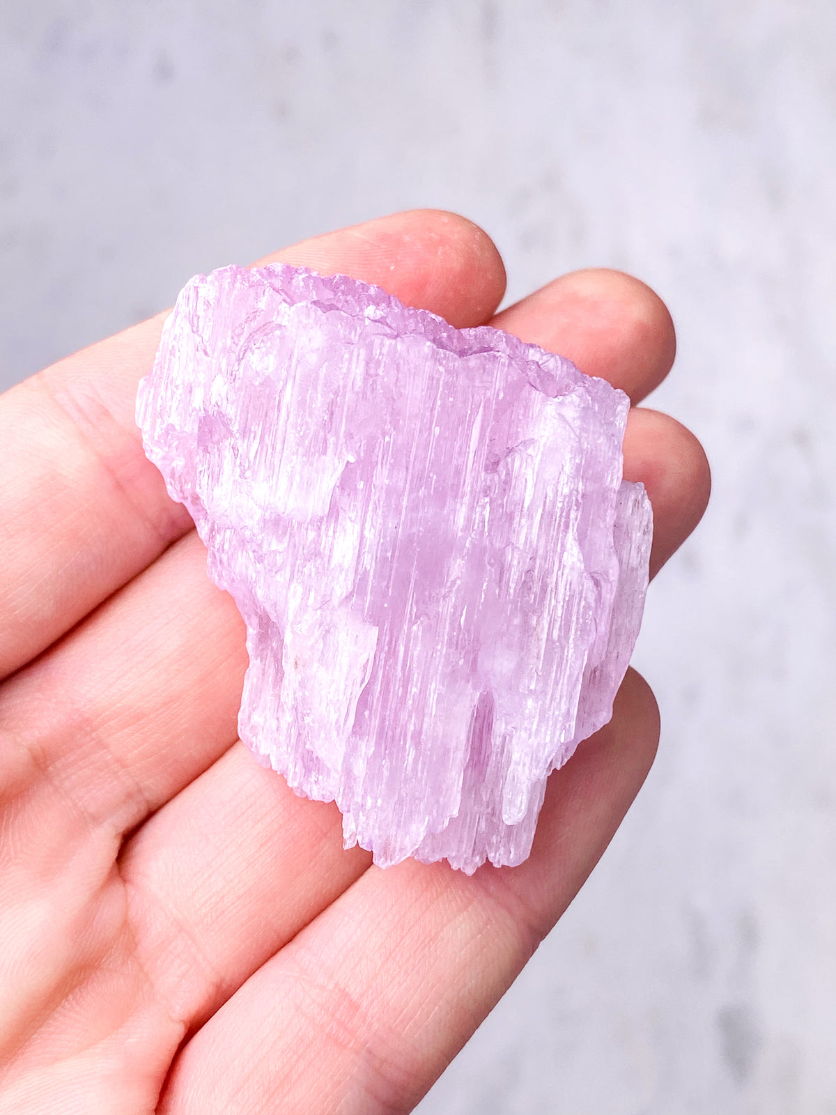 Kunzite Raw (nr 9) Exklusiv kvalitet
