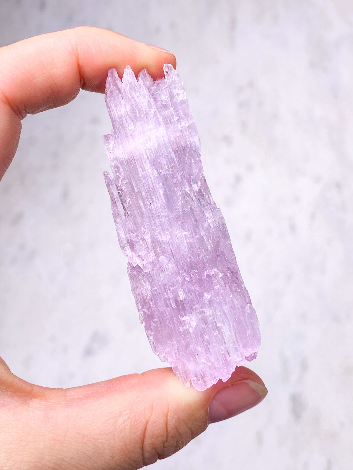 Kunzite Raw (nr 10) Exklusiv kvalitet