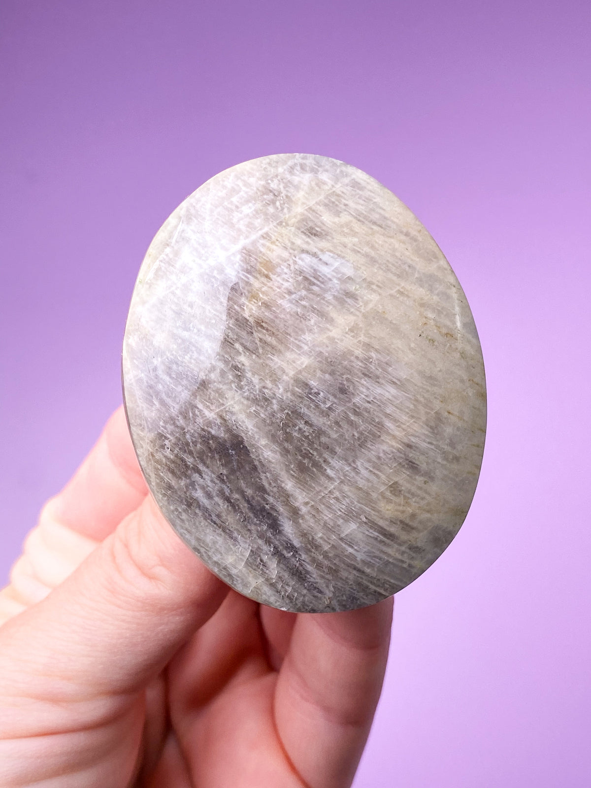 Rainbow Moonstone Palmstone