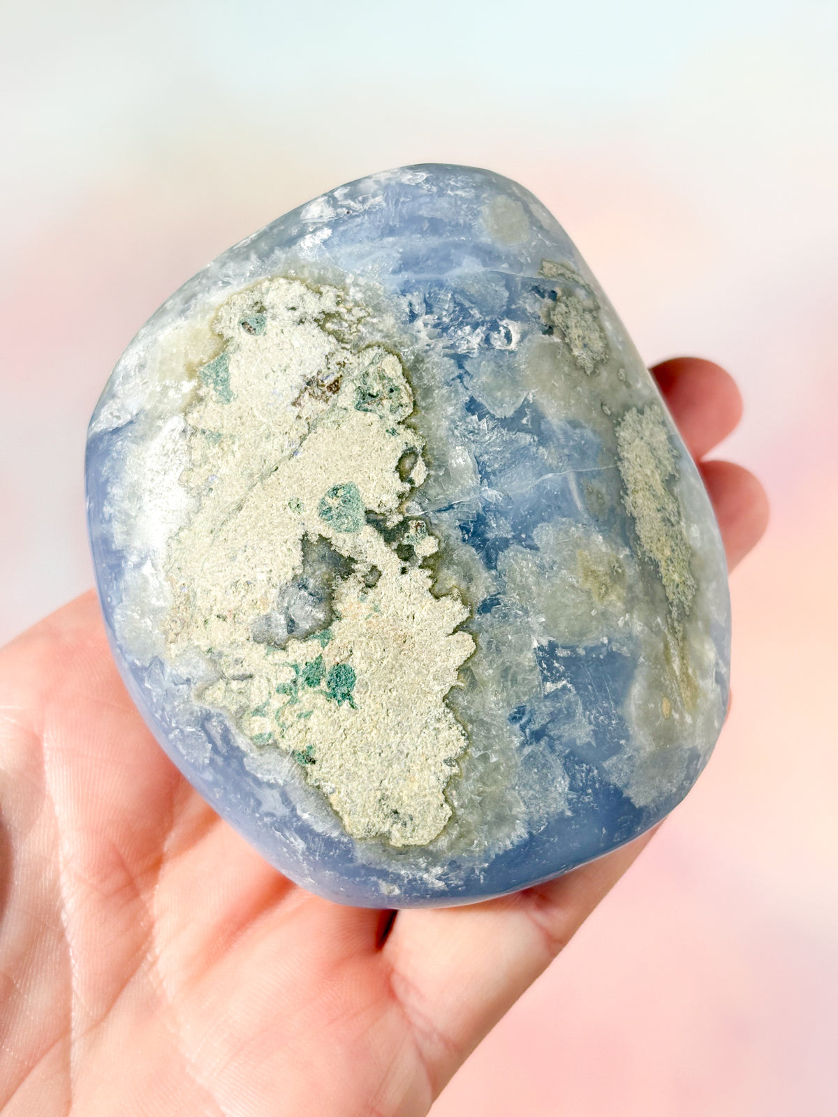 Druzy Blond Agat Freeform (Nr 20)