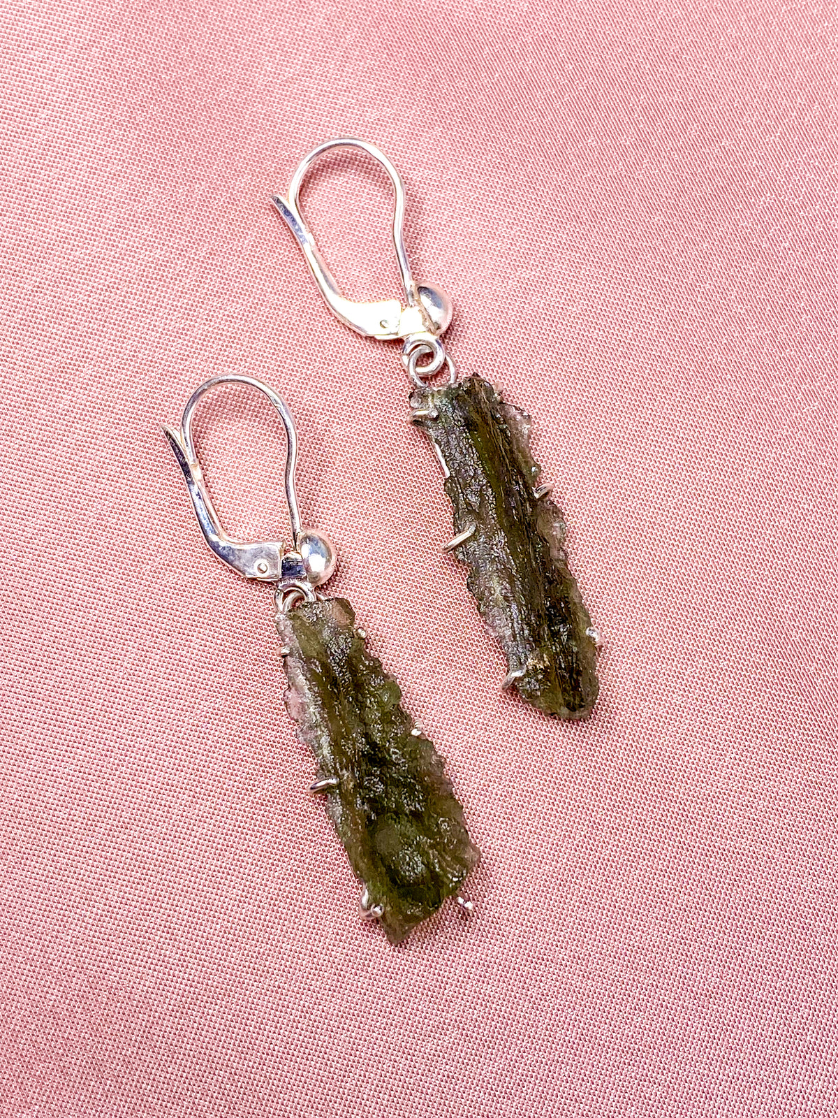 Besednice Moldavit Pendant (nr 20)