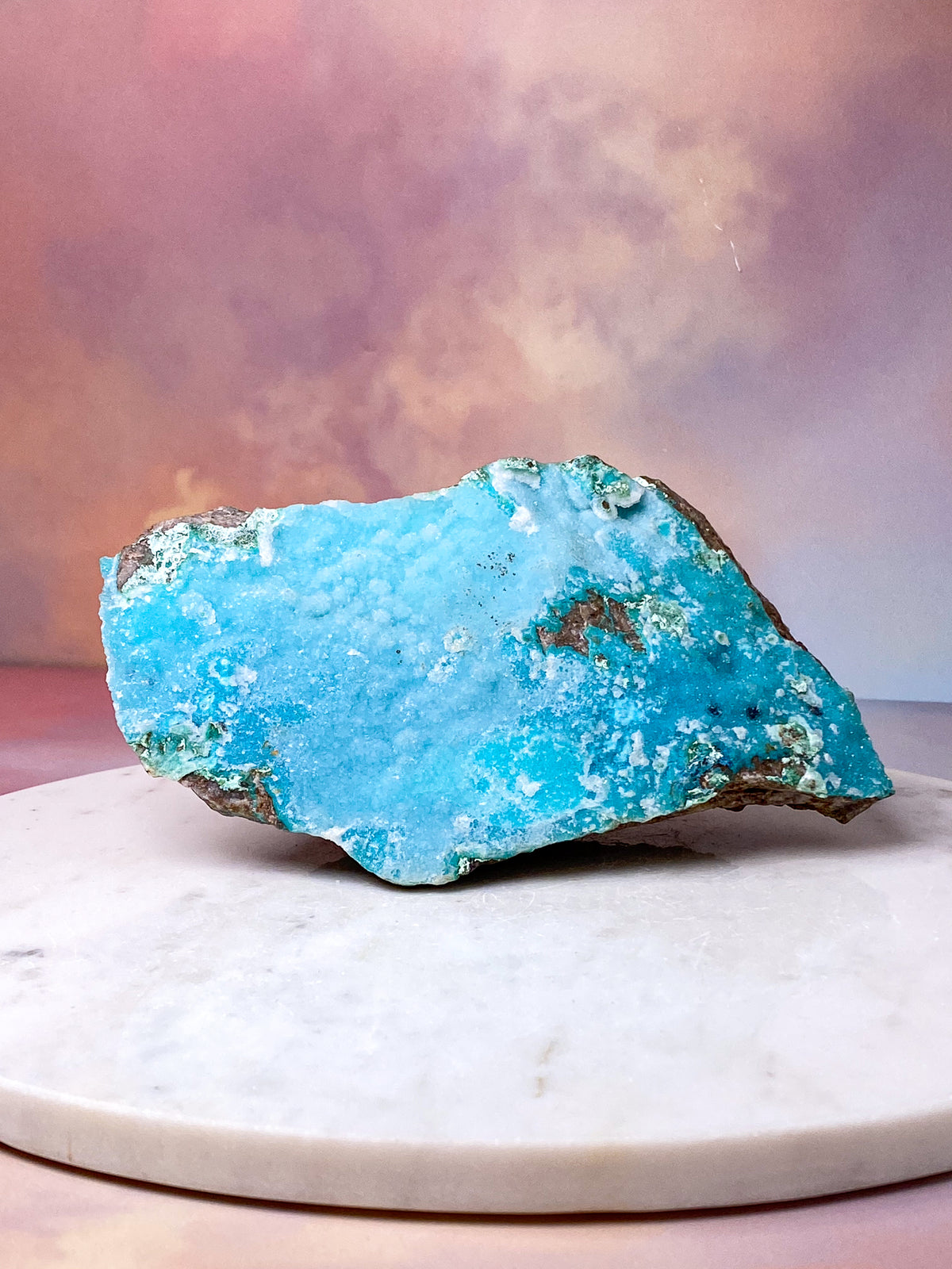 Giant Druzy Chrysocolla (nr 1)