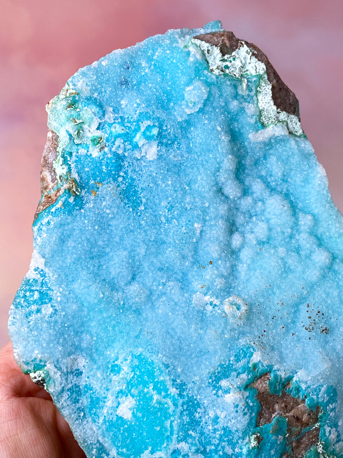 Giant Druzy Chrysocolla (nr 1)