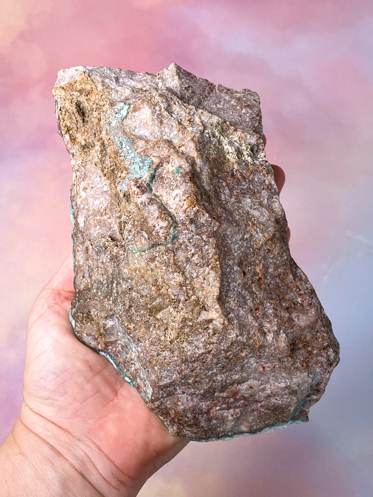 Giant Druzy Chrysocolla (nr 1)