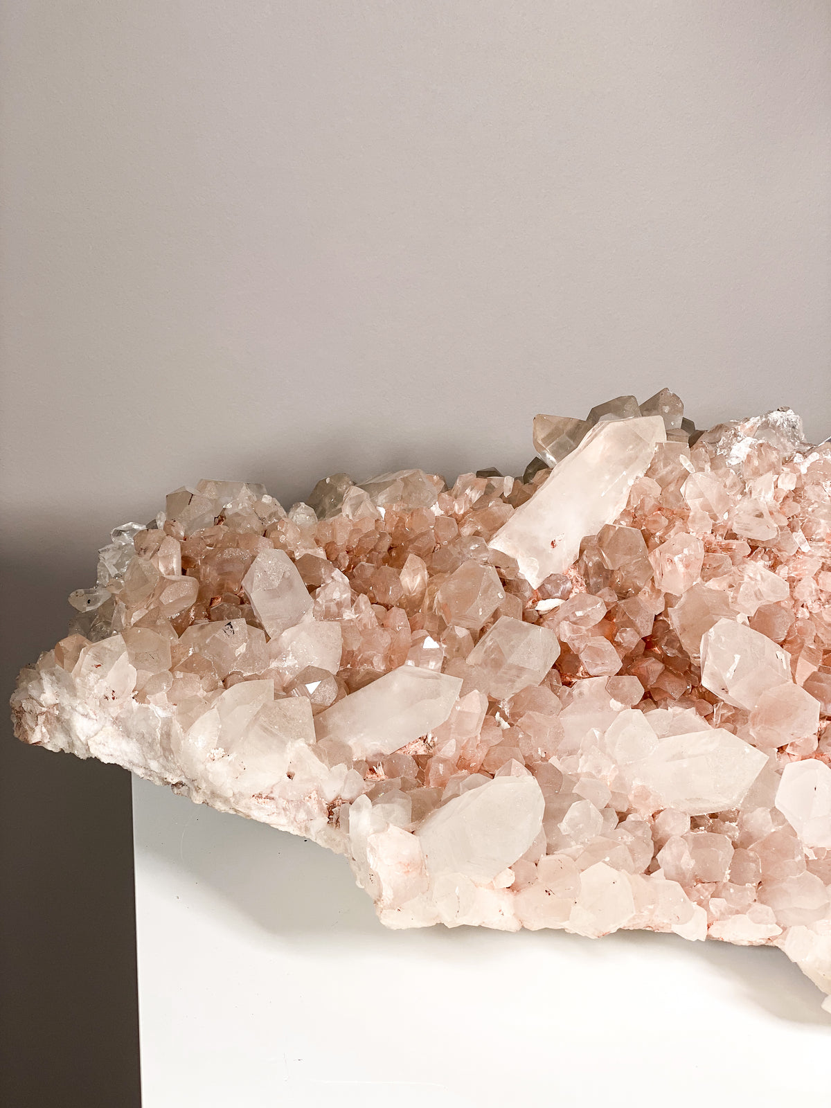 Stor rosa Himalaya kluster (59,4 kg.)