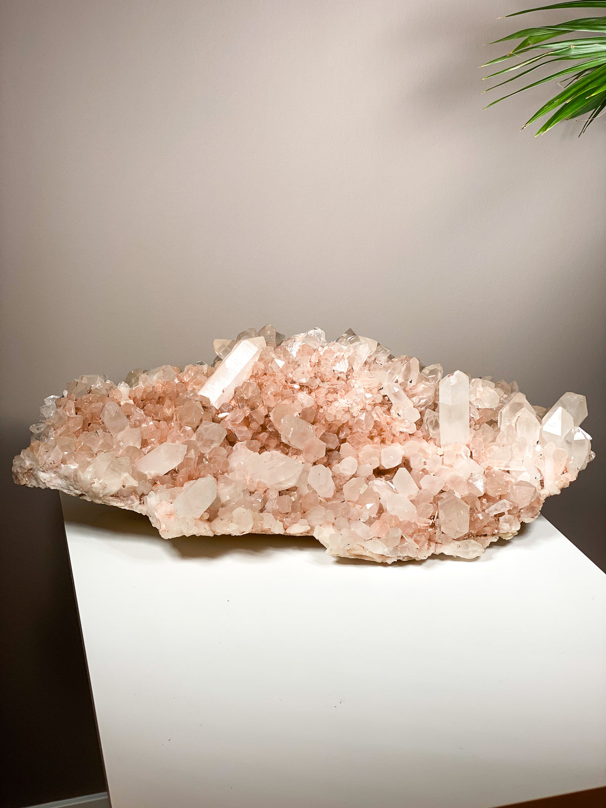 Stor rosa Himalaya kluster (59,4 kg.)