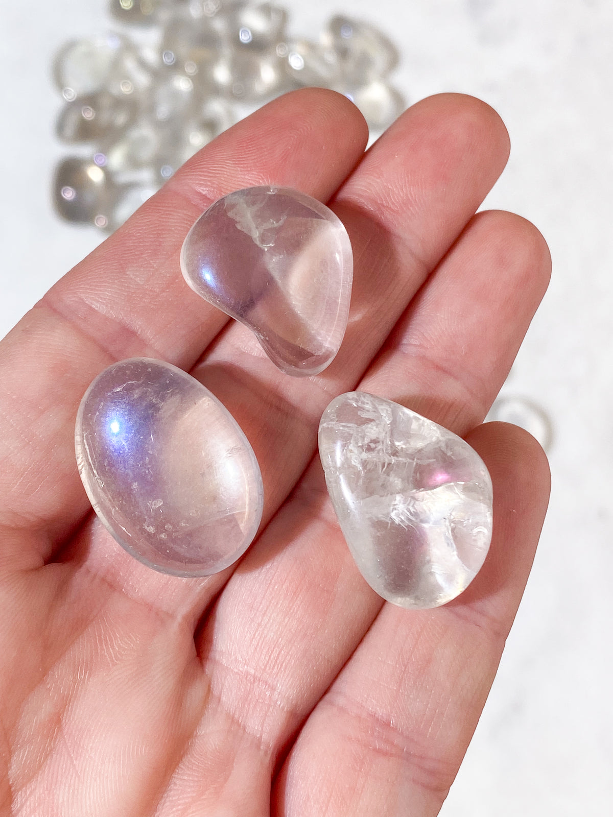 Angel Aura Quartz polerad