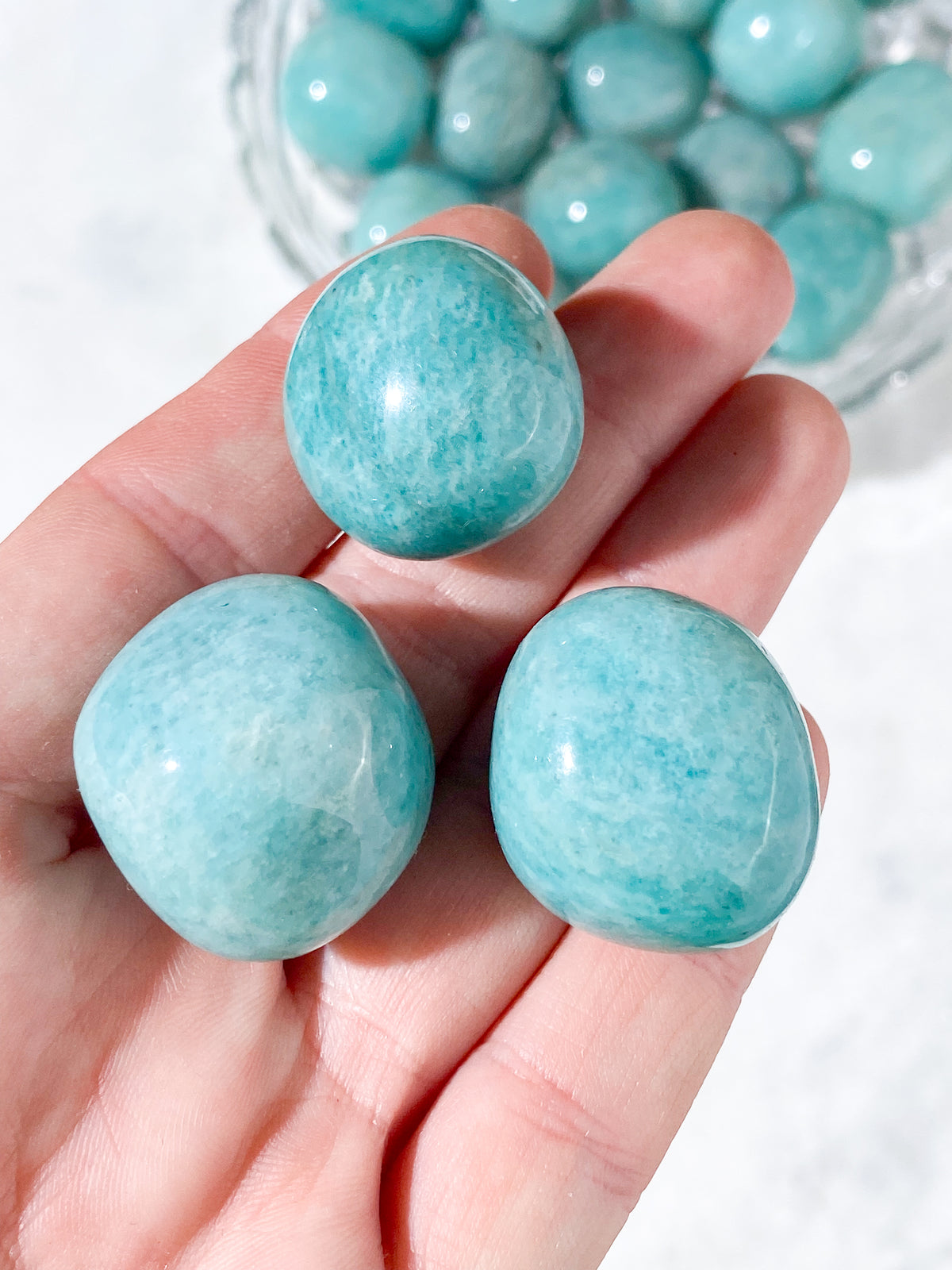 Amazonite Amulet Pocket Stone