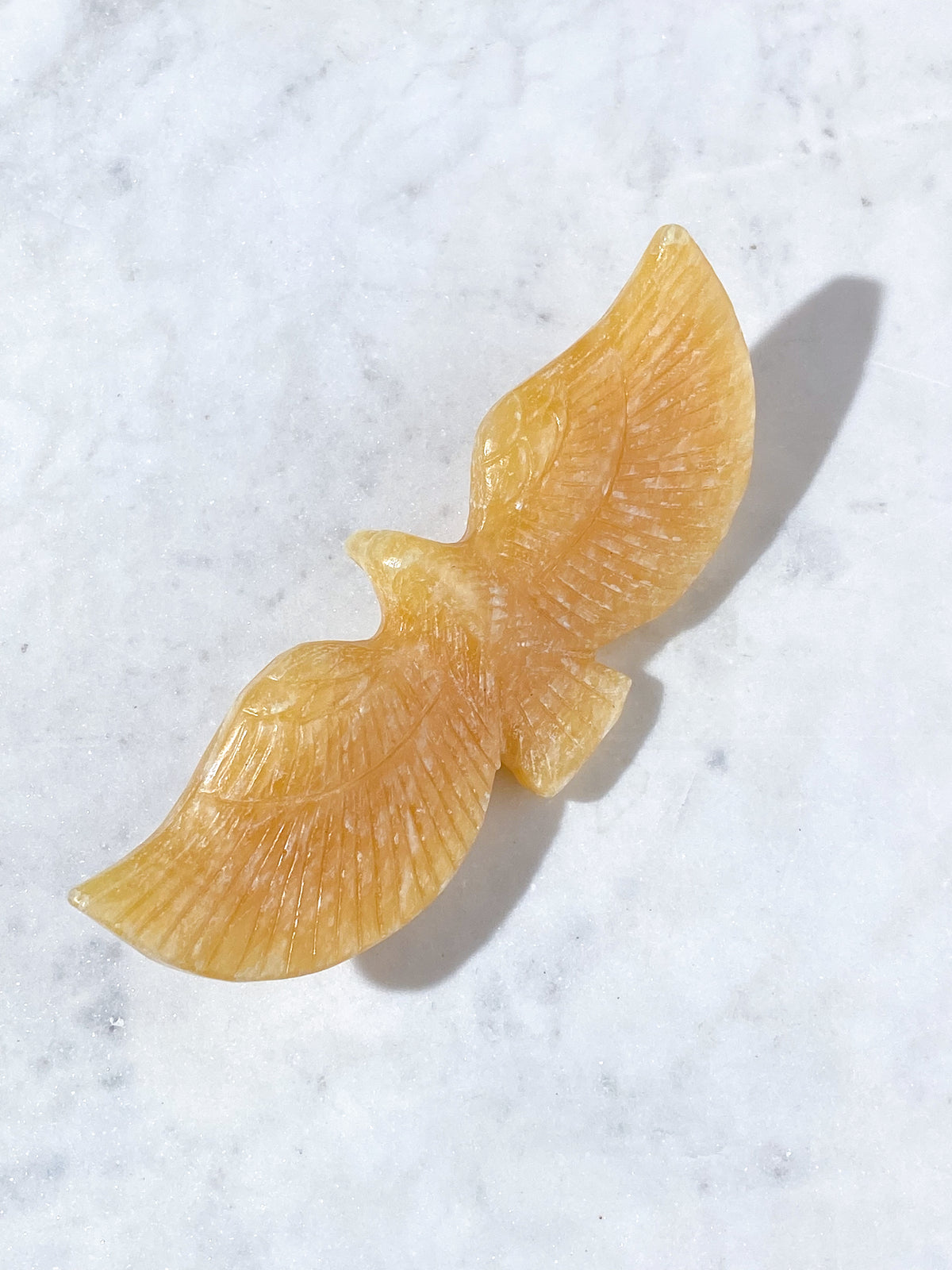Orange kalcit Örn (Nr. 1)