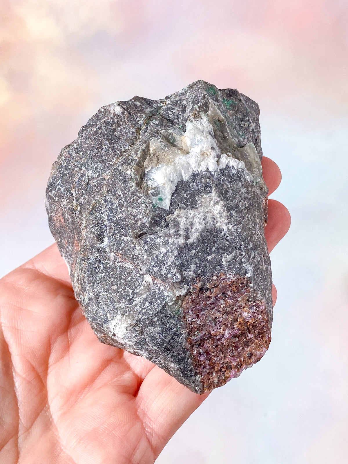 Druzy Kobolt Kalcit Kluster (Nr. 32)