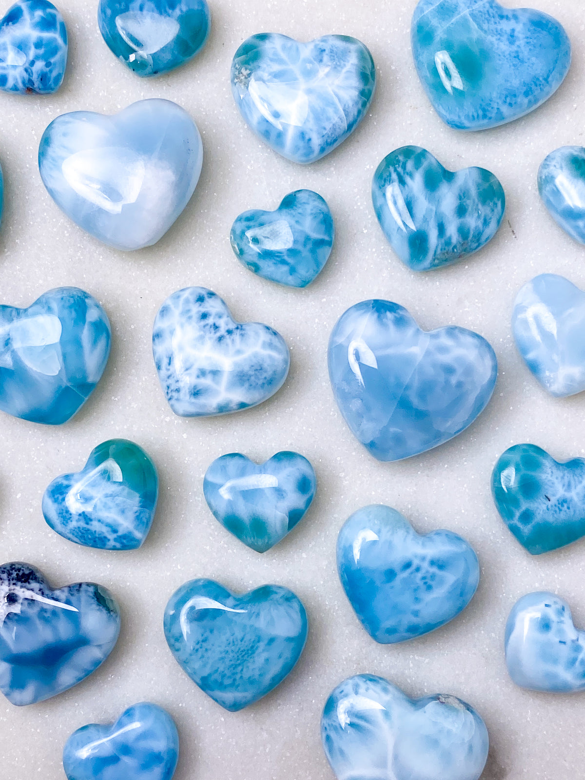 Larimar Heart - Exklusiv kvalitet