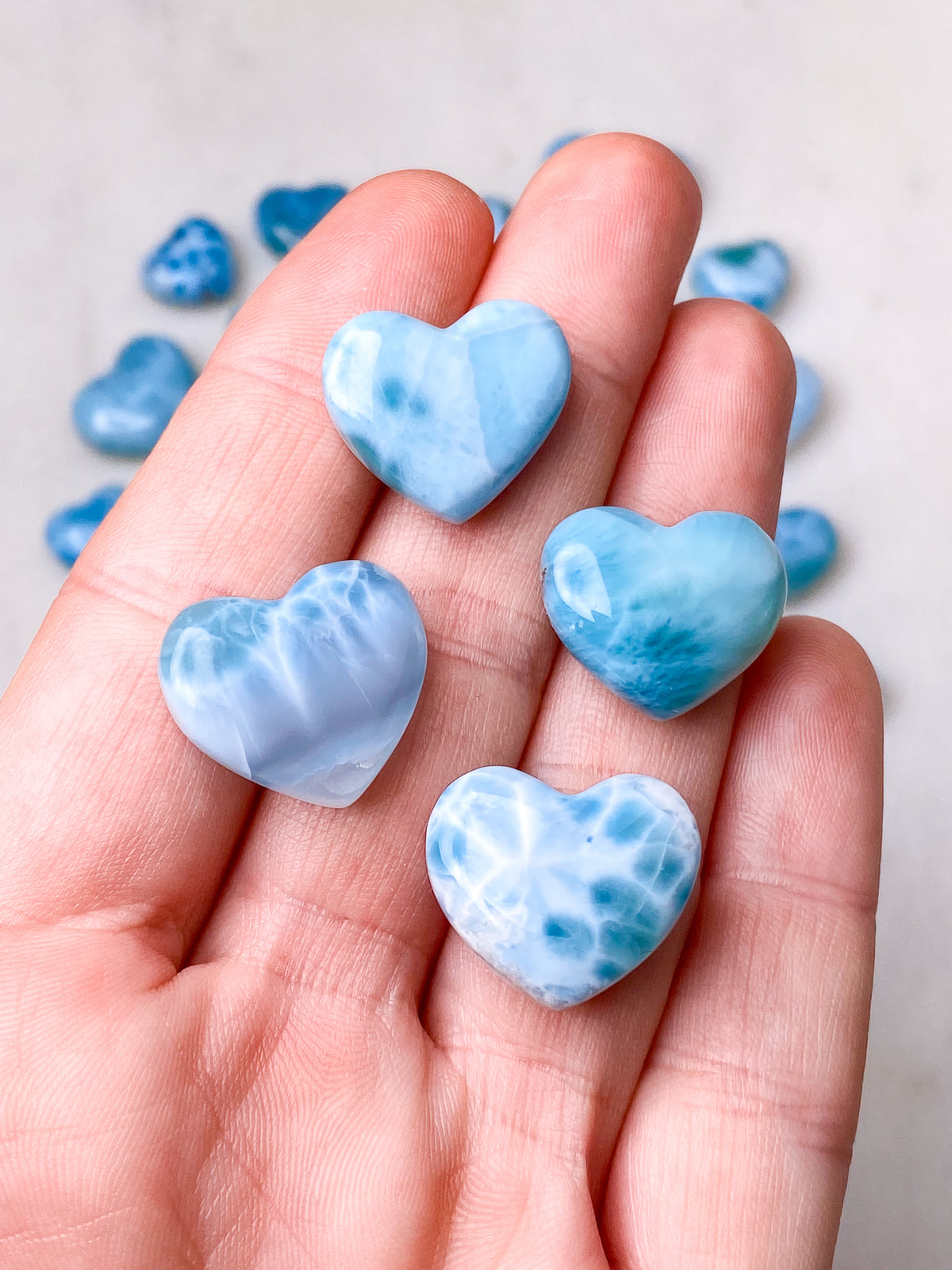 Larimar Heart - Exklusiv kvalitet