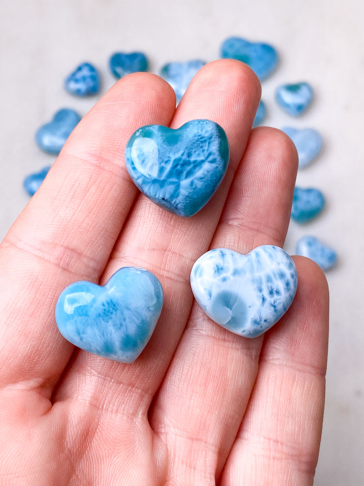 Larimar Heart - Exklusiv kvalitet
