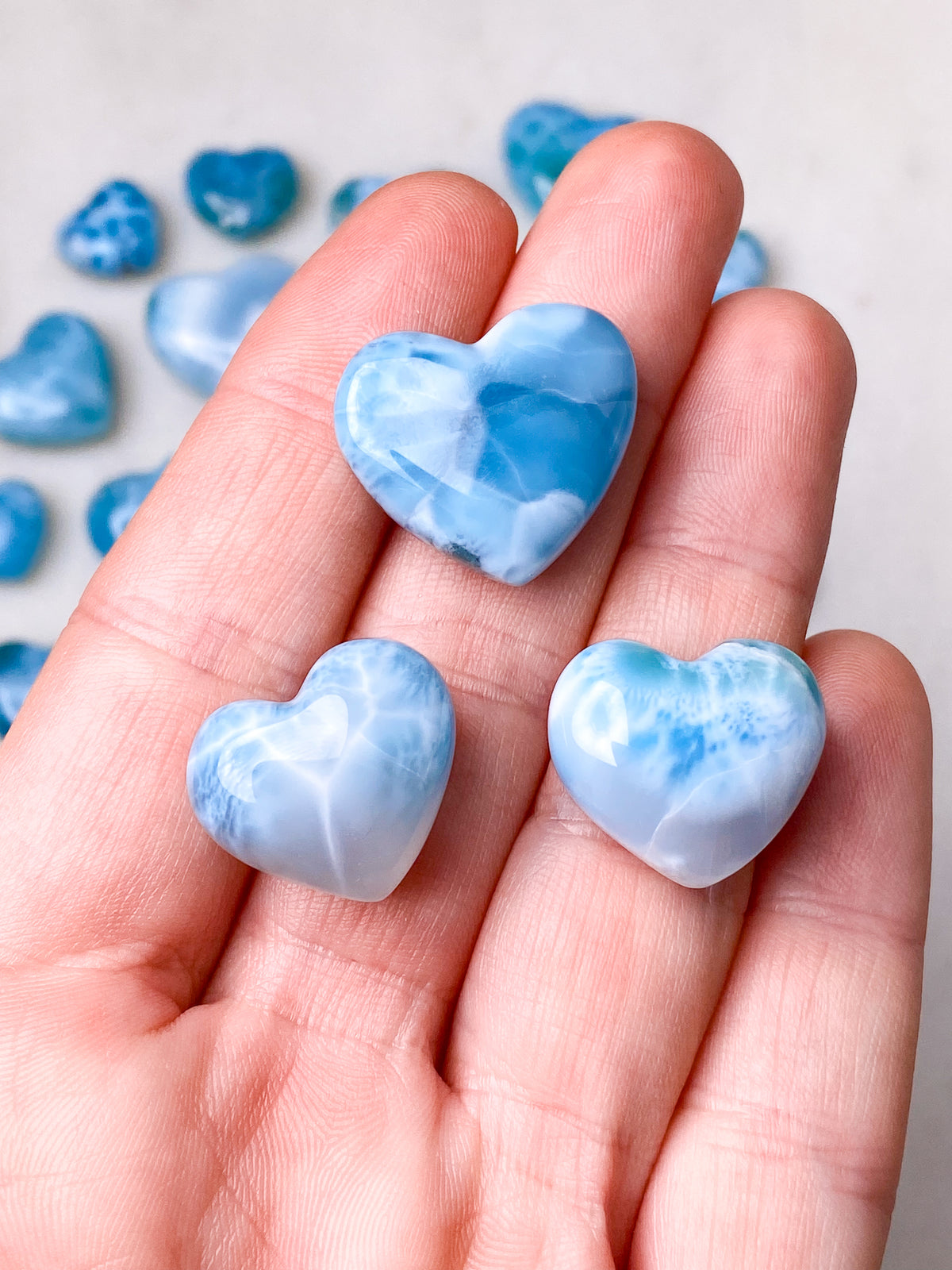 Larimar Heart - Exklusiv kvalitet