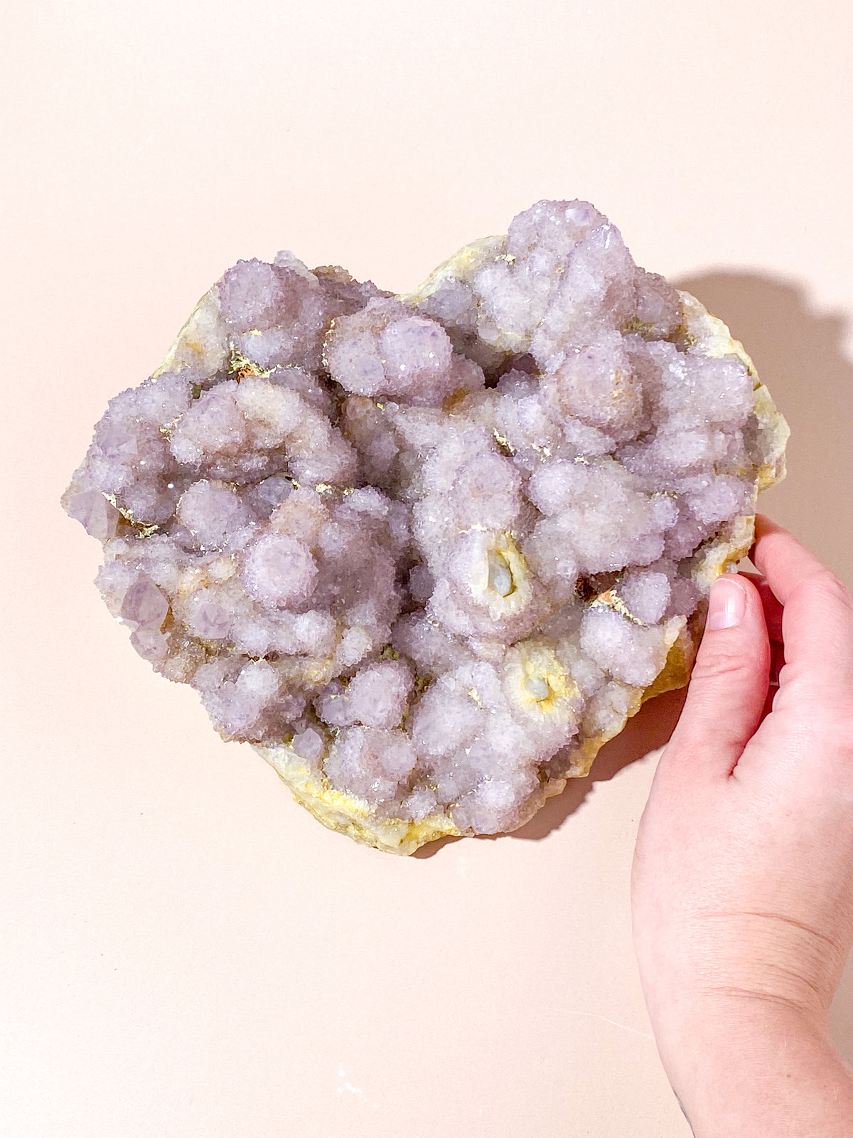 Jättelik Spirit Quartz Ametistkluster (Nr. 53)