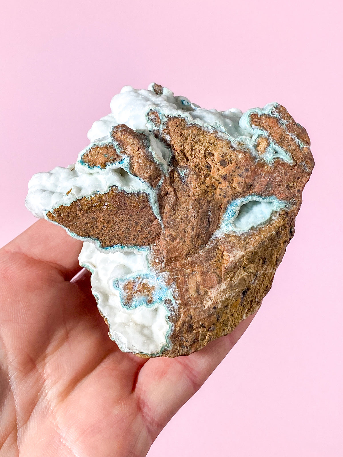 Druzy Vit Smithsonitkluster (Nr. 2)
