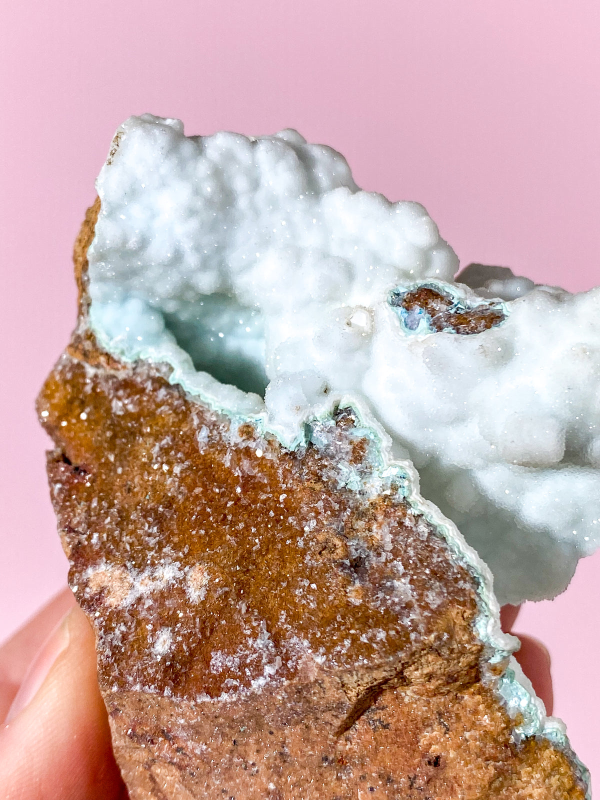Druzy Vit Smithsonitkluster (Nr. 2)