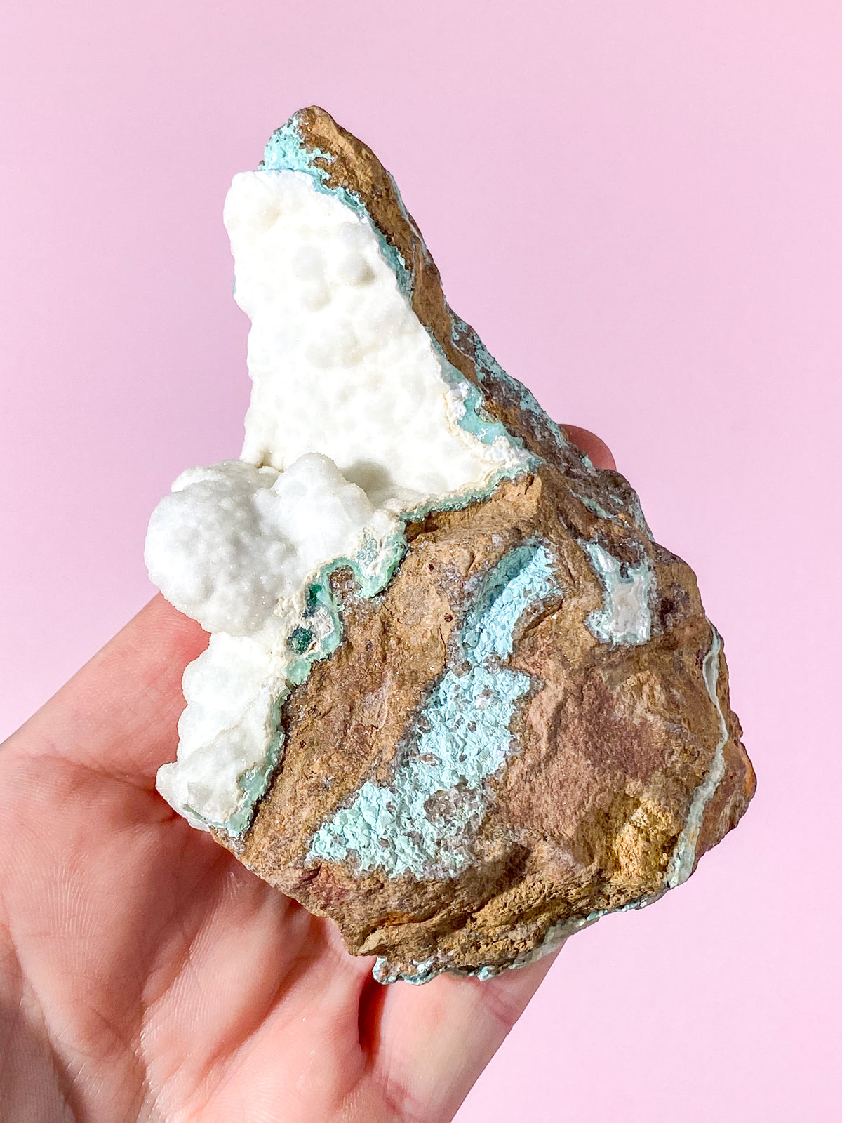 Druzy Vit Smithsonite Kluster (Nr. 7)